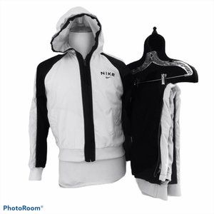 NIKE Medium Windbreaker Track Suit Full Zip Jacket